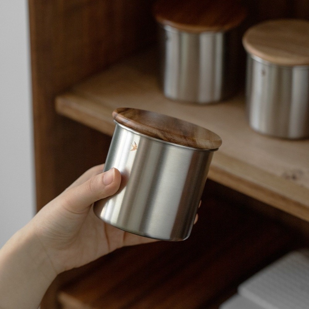 Food Storage News - New Stainless Steel Matcha Jar 380ml