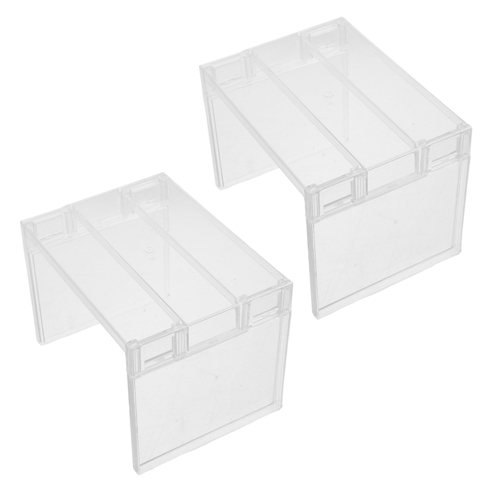 Food Storage With Dividers - 2Pcs Refrigerator Organizer Shelf Clear Storage