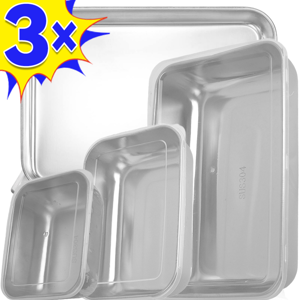 Food Storage Made Easy - Stainless Steel Food Storage Box Fresh-keeping