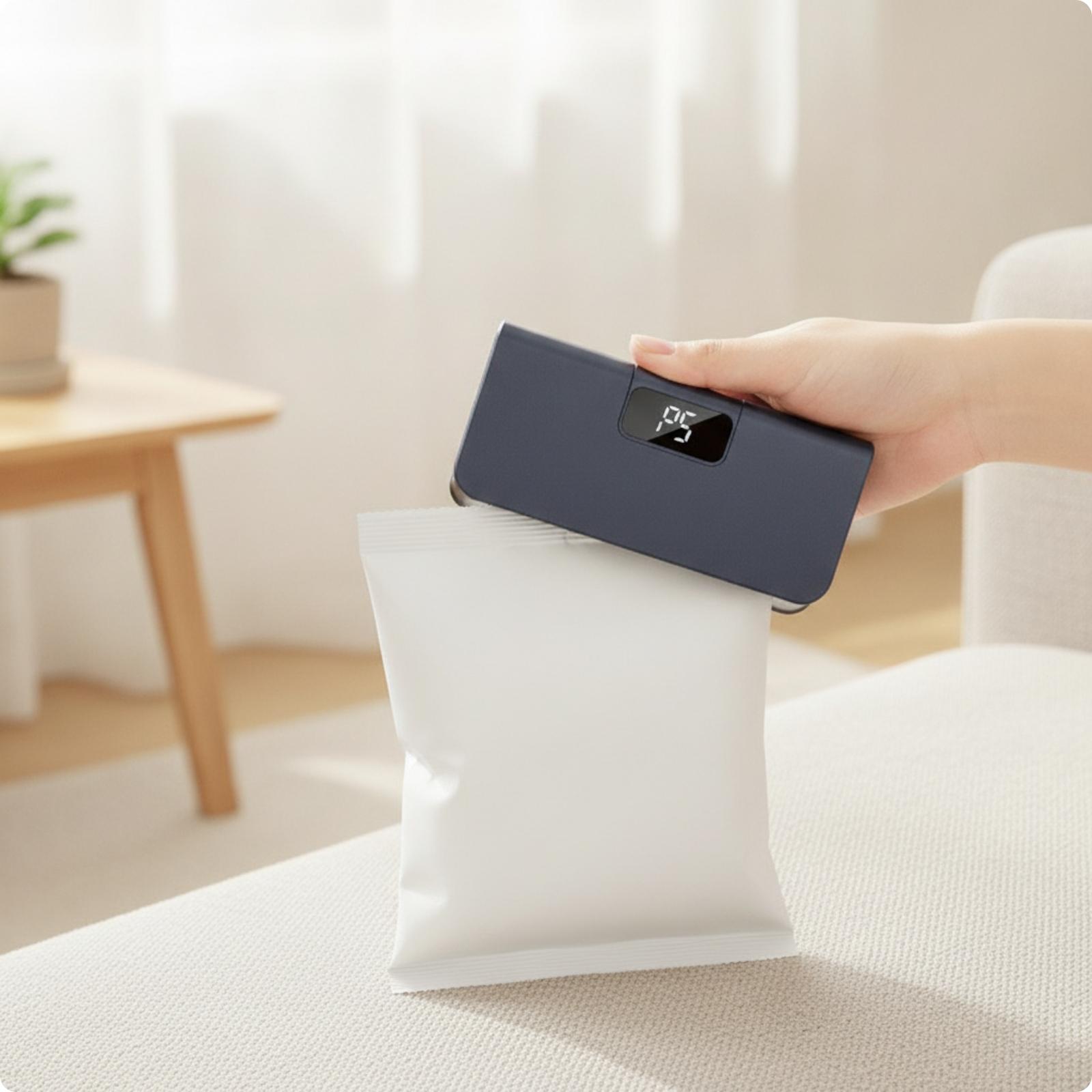 Food Storage Bag - Bag Sealer with Digital Display |