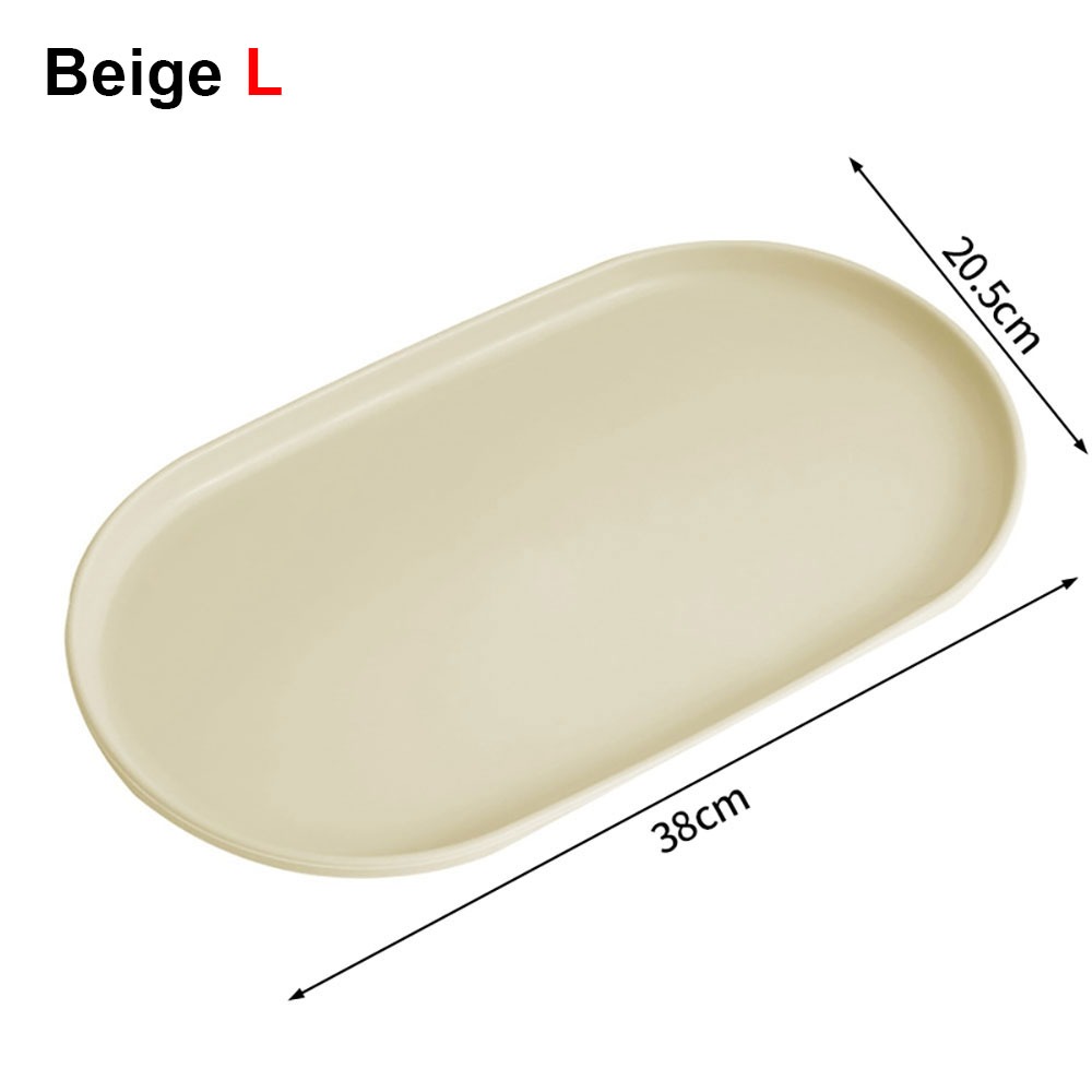 Food Storage News - 1Pcs New Stackable Fruit Plate Oval