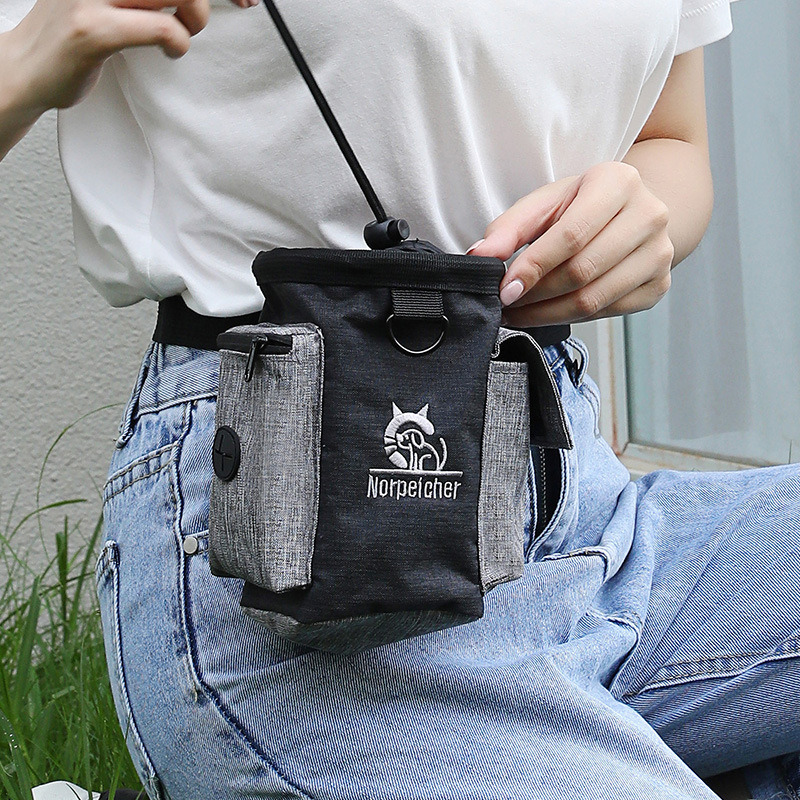 Food Storage Bag - Pet Training Fanny Pack Walking Dog