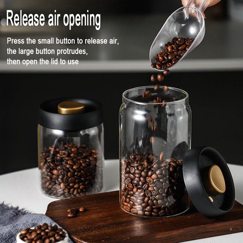 Food Storage News - New Bean Coffee Storage Container Vacuum
