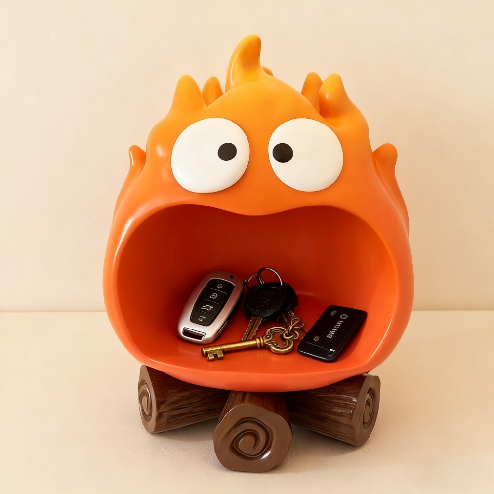 Food Storage Room - New Calcifer Fire Desktop Decoration Creative