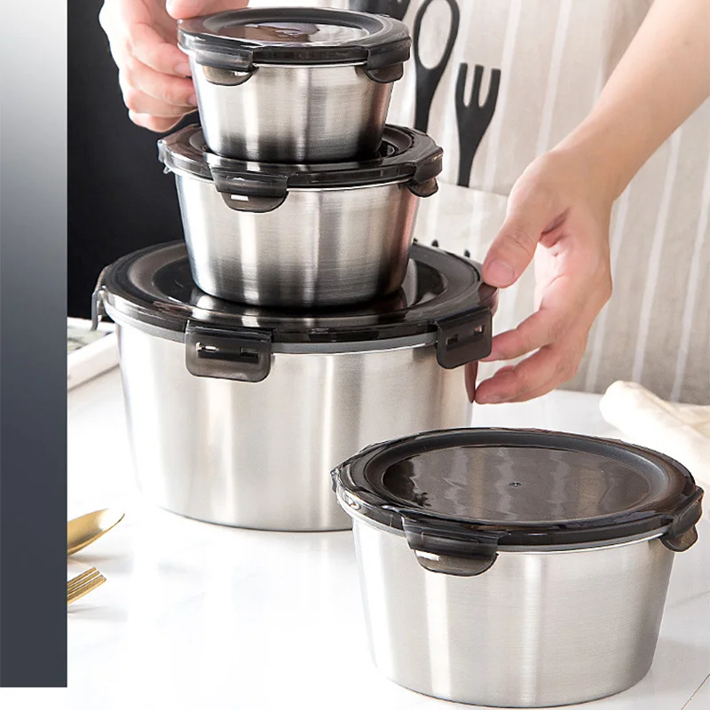 Food Storage Made Easy - 304 Stainless Steel Bento Lunch Box