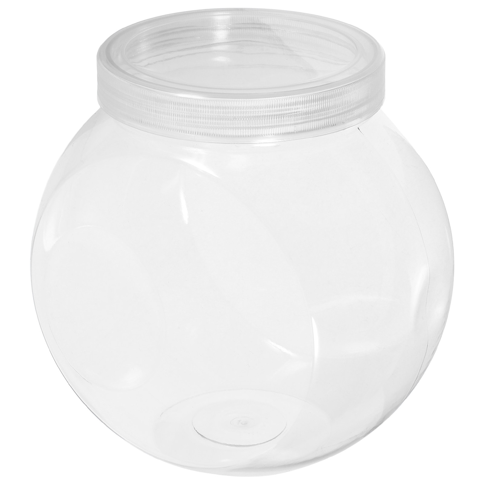 Food Storage And Containers - 3Pcs Clear Sweet Jar 1500Ml Round