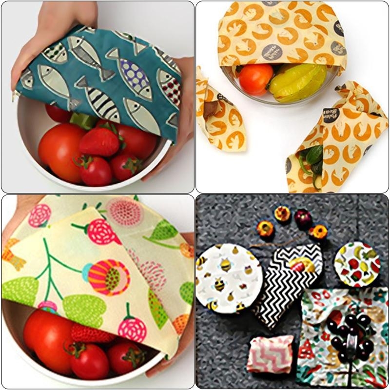 Beeswax Food Wrap - Thiết Thực Tươi Mát Giữ Sáp