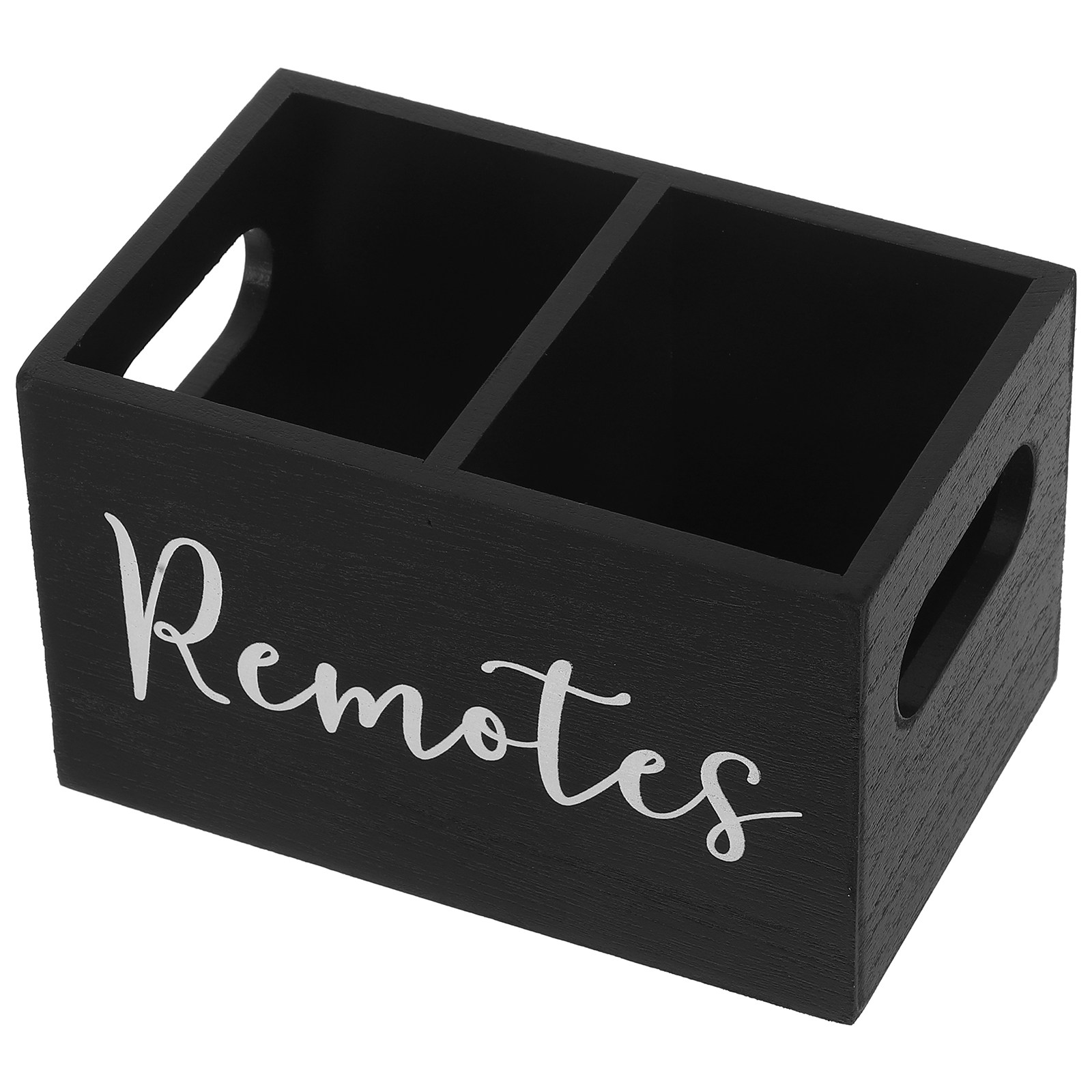 Food Storage Room - Wooden Remote Control Holder Desk Organizer