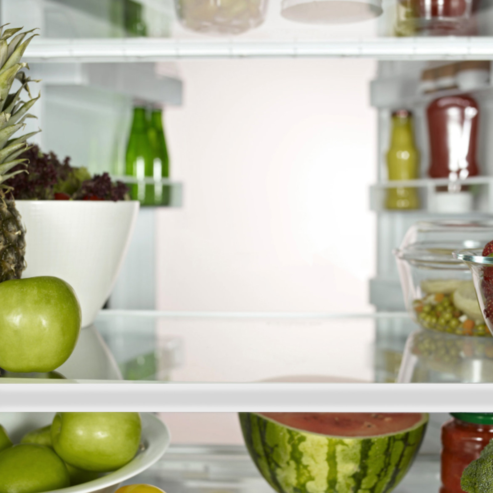 Tempered Glass Fridge Divider  - đánh giá và giá Food Storage With Dividers
