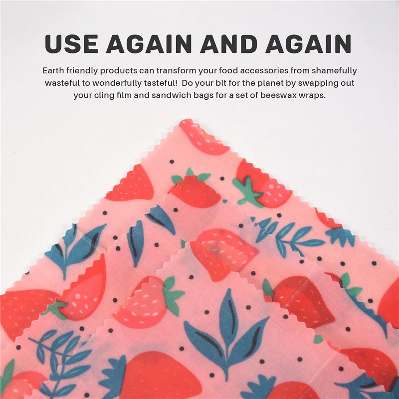 A01F-1Set Reusable Beeswax Clo - đánh giá và giá Beeswax Food Wrap