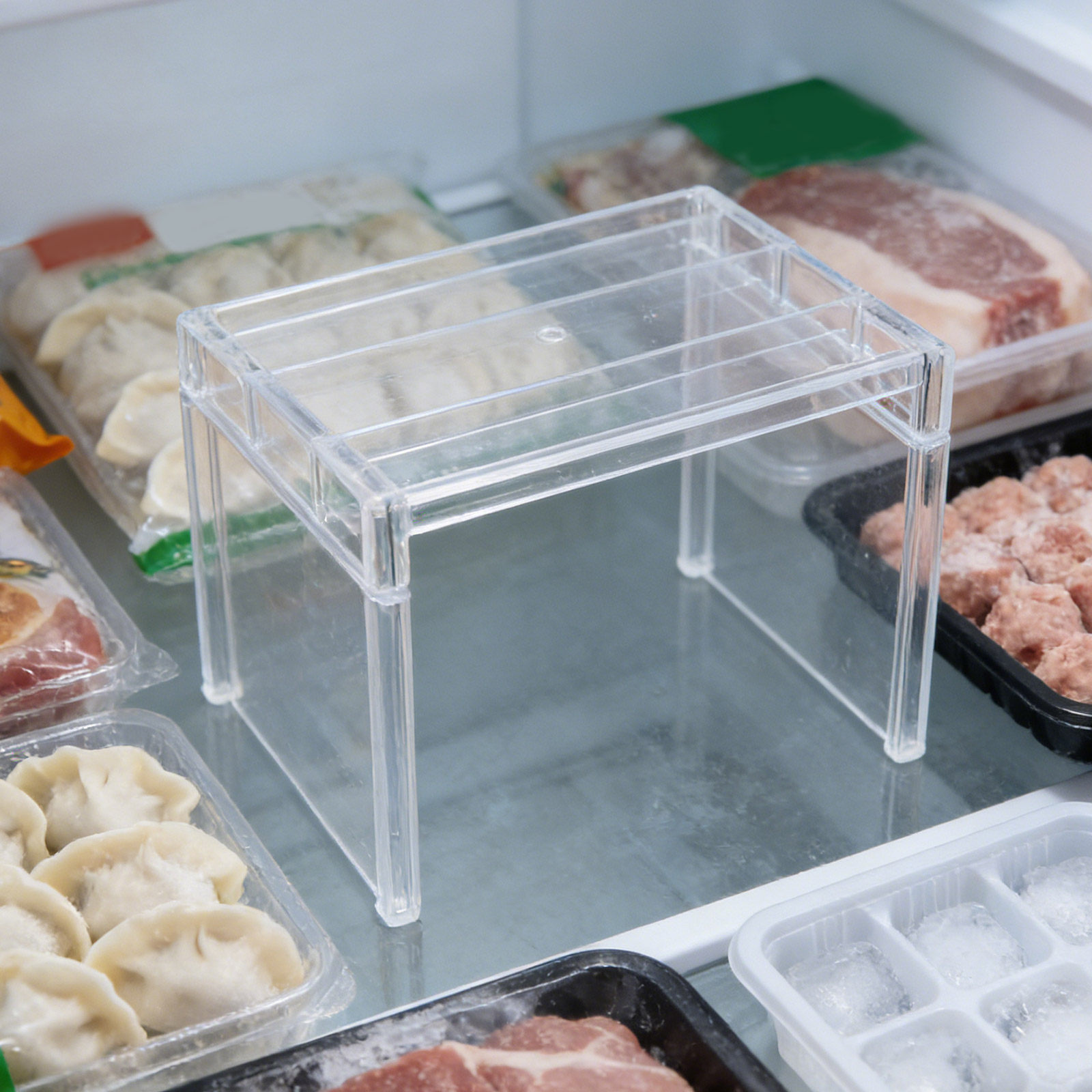 2Pcs Refrigerator Organizer Sh - đánh giá và giá Food Storage With Dividers
