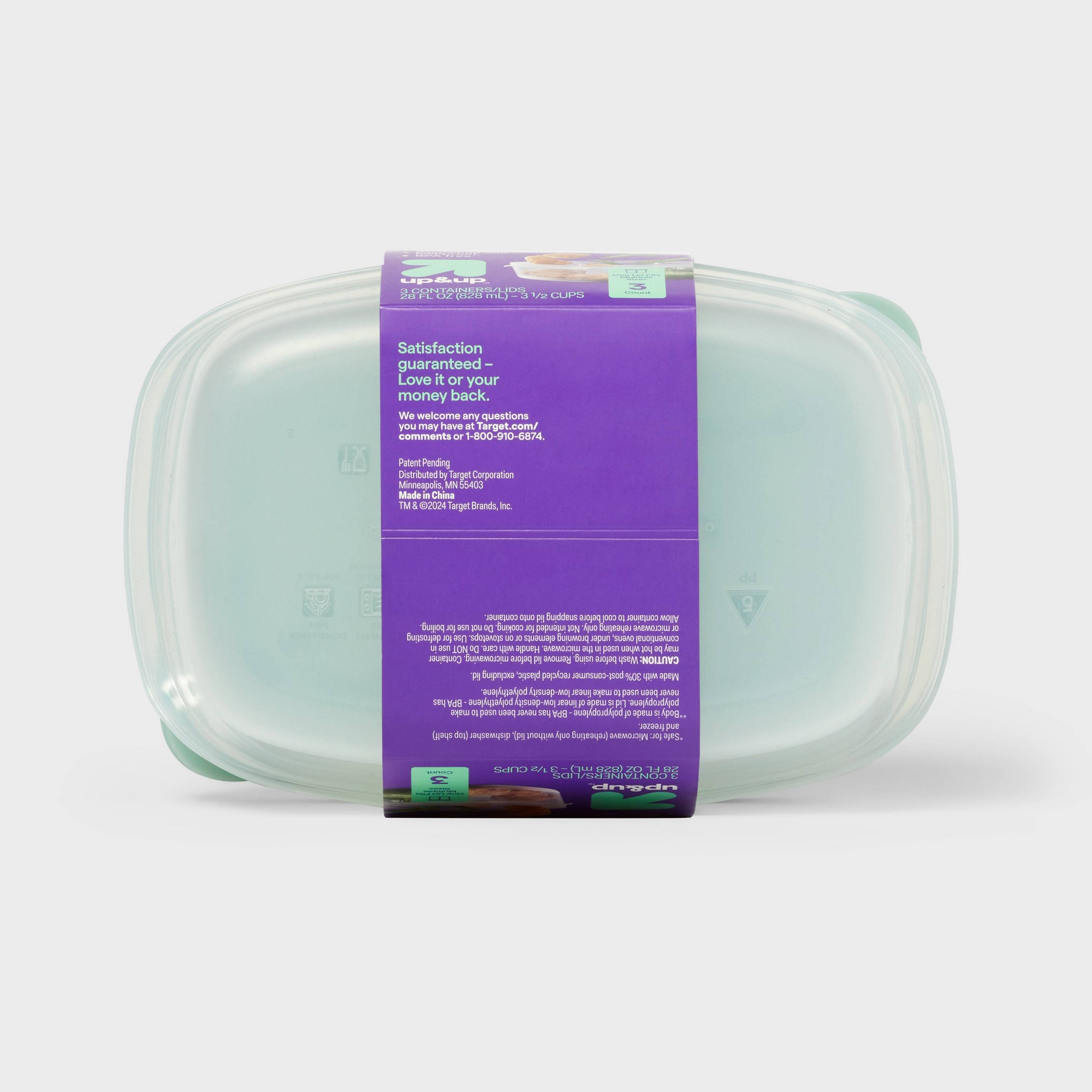 3ct Clear Plastic Divided Rect - đánh giá và giá Food Storage With Dividers