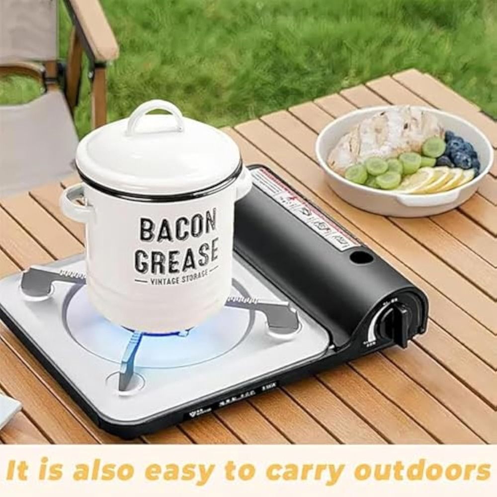 New Large 46 Oz Bacon Grease C - đánh giá và giá Food Storage News