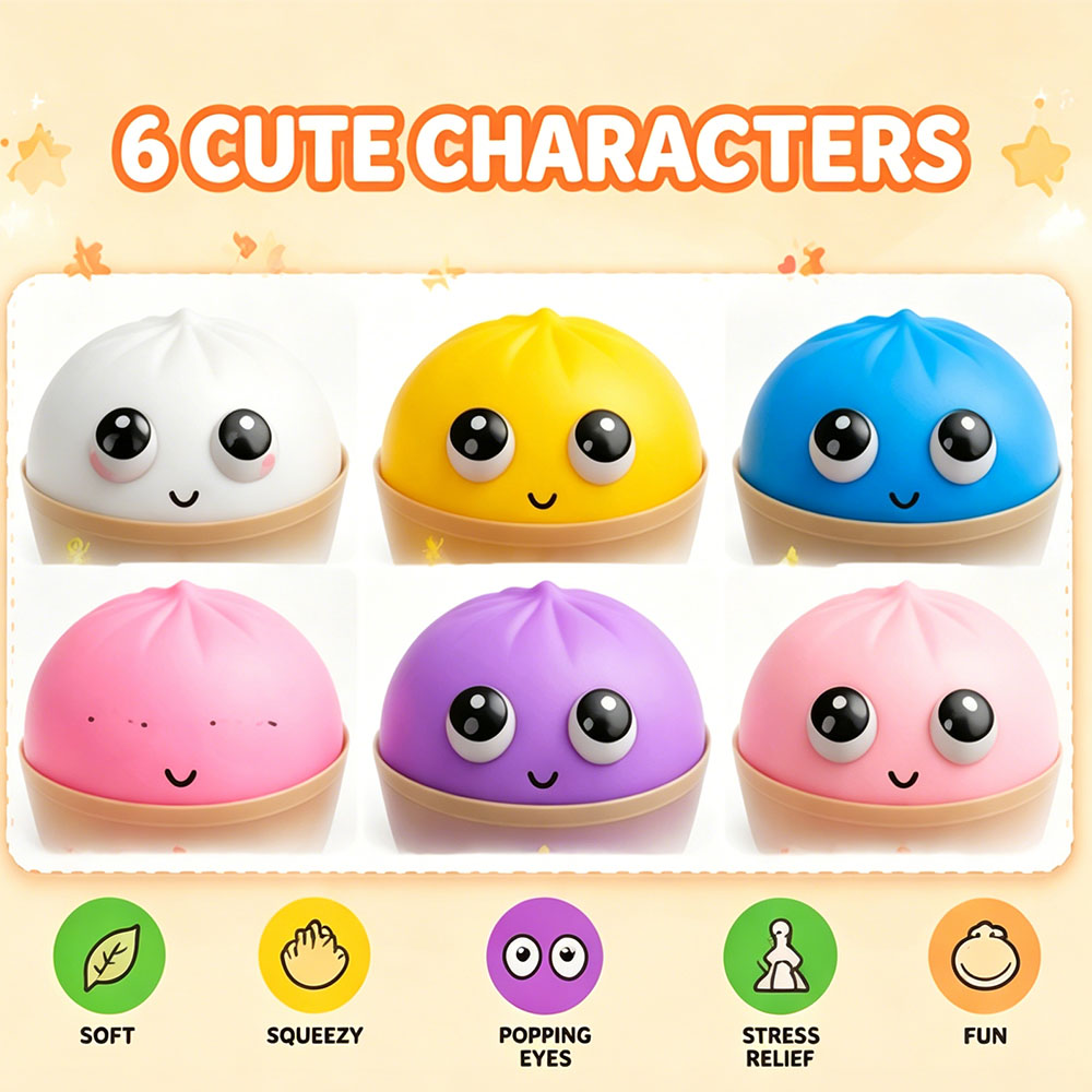 Kawaii Unicorn Bao Bun Squishy - đánh giá và giá Food Storage And Containers