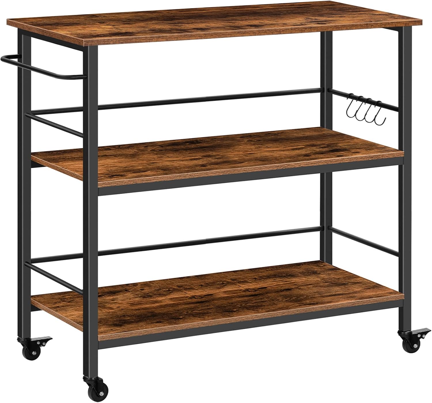 3 Tier Industrial Kitchen Isla - đánh giá và giá Food Storage Table