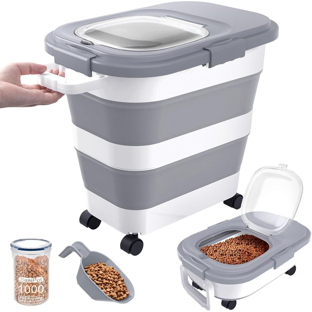 Airtight Dog Food Storage Cont - đánh giá và giá Food Storage With Scoop