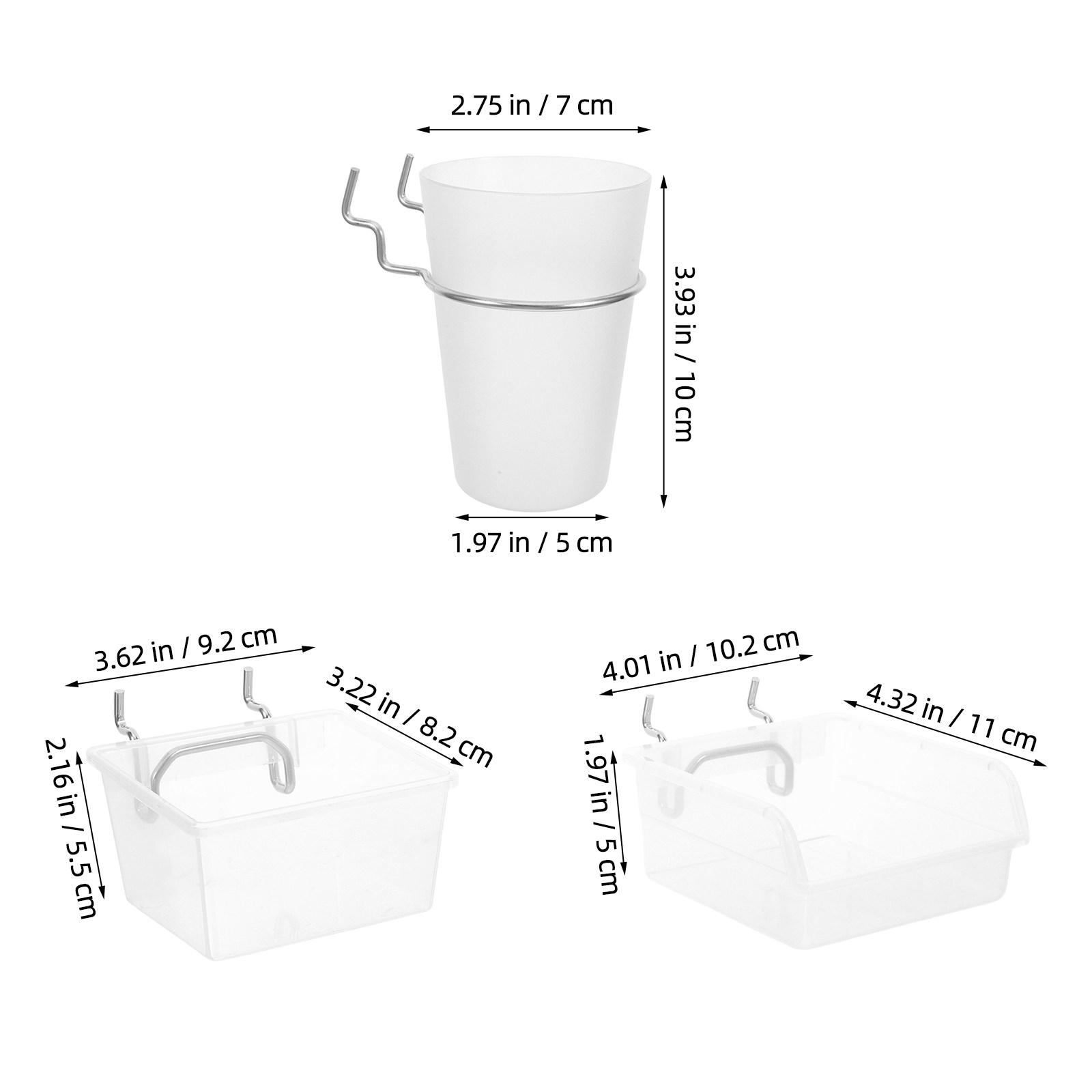 20Pcs Pegboard Storage Bin Org - đánh giá và giá Food Storage Room
