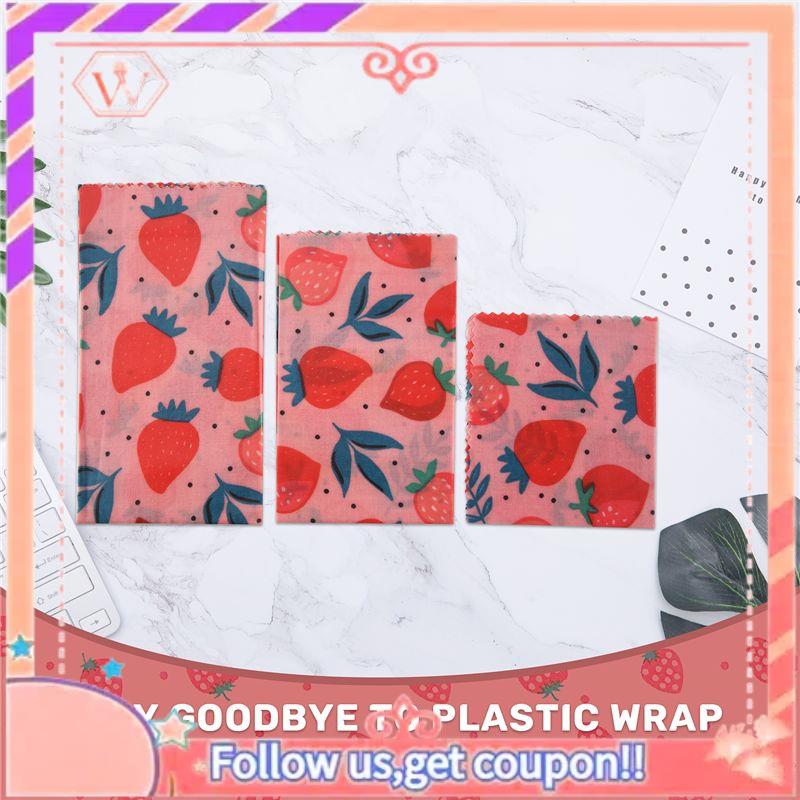 1Set Reusable Beeswax Cloth Wr - đánh giá và giá Beeswax Food Wrap