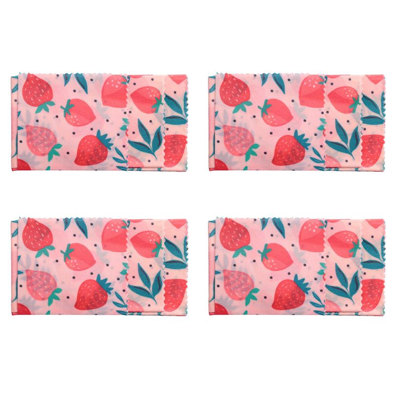 B62B-4Set Reusable Beeswax Clo - đánh giá và giá Beeswax Food Wrap