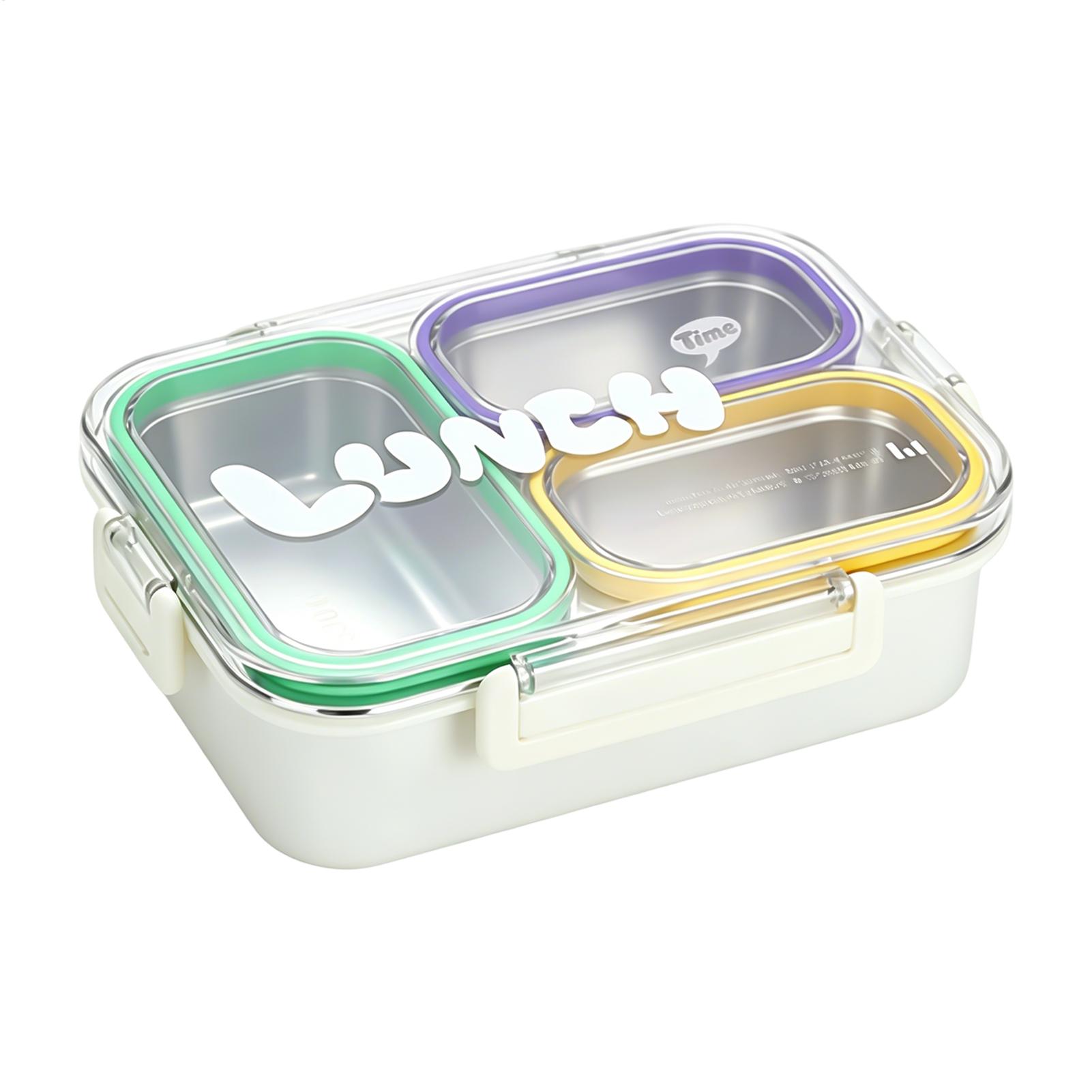 Stainless Steel Lunch Box Divi - đánh giá và giá Food Storage With Dividers