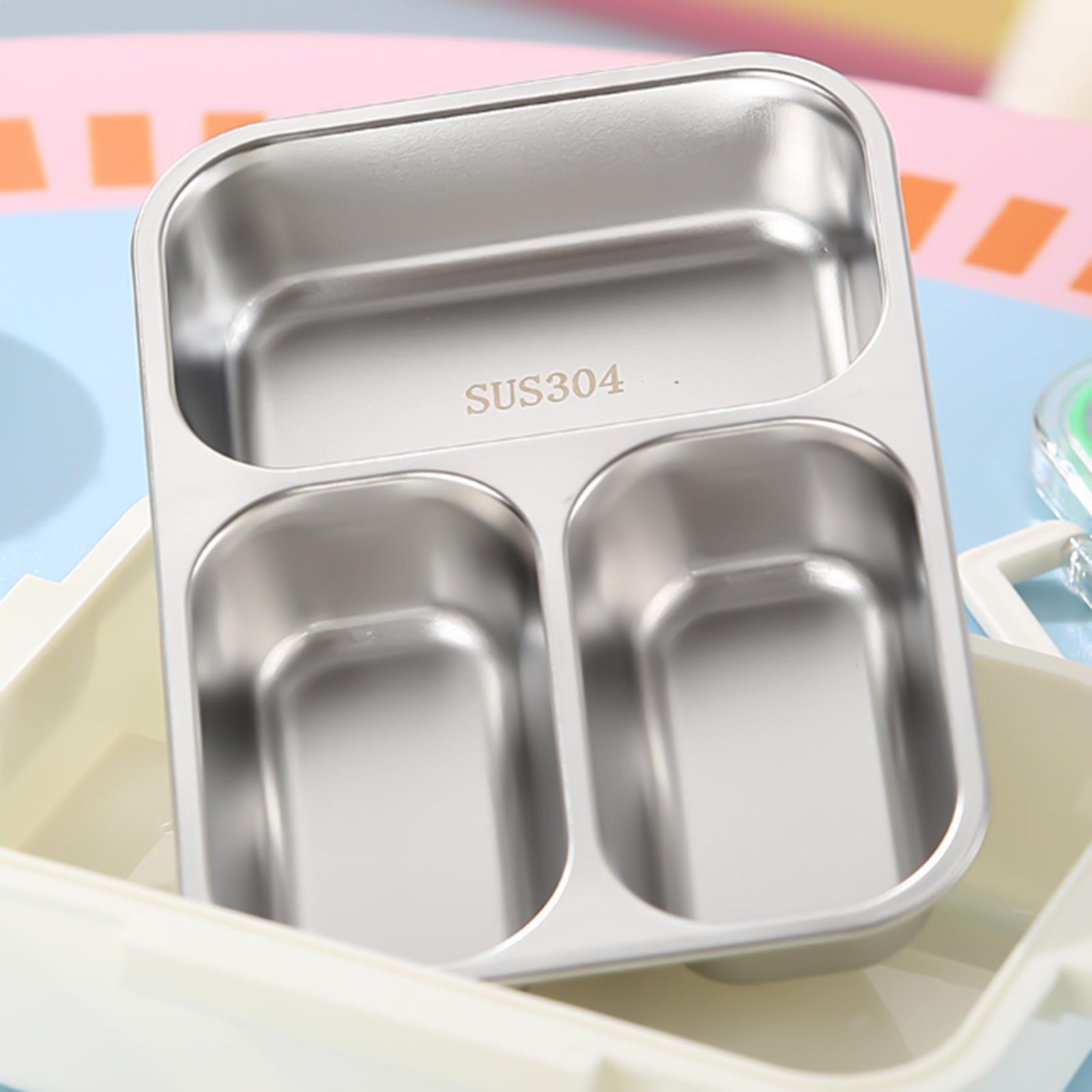 Stainless Steel Lunch Box Divi - đánh giá và giá Food Storage With Dividers
