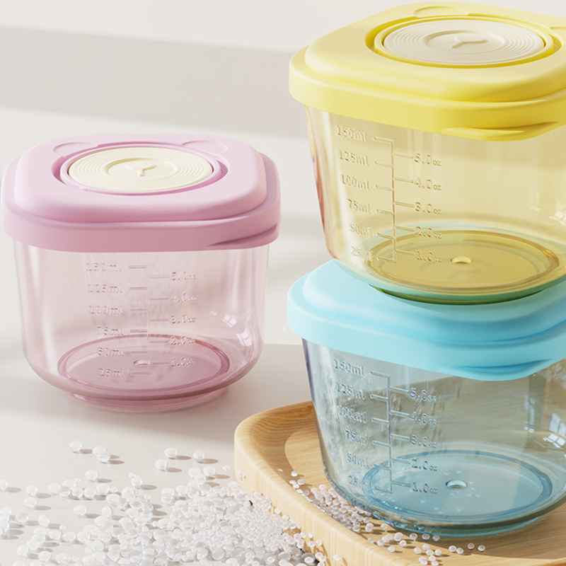 6 Pcs Baby Food Storage Contai - đánh giá và giá Food Storage With Dividers