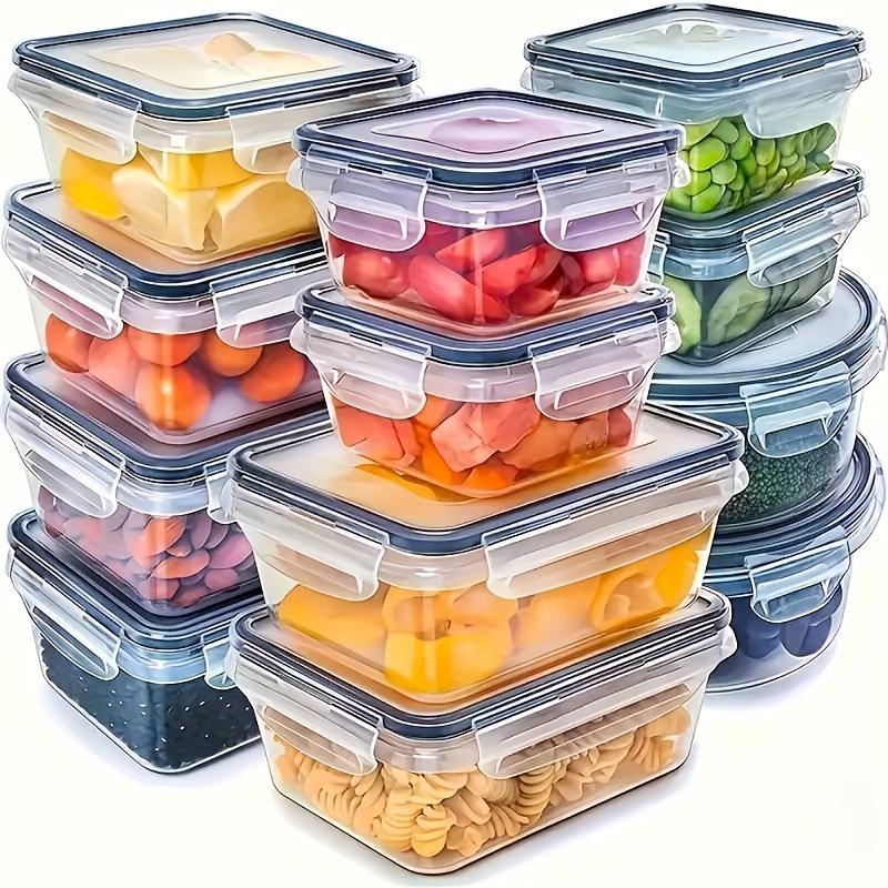 8Pcs Set Includes 4 Containers - đánh giá và giá Food Storage Made Easy