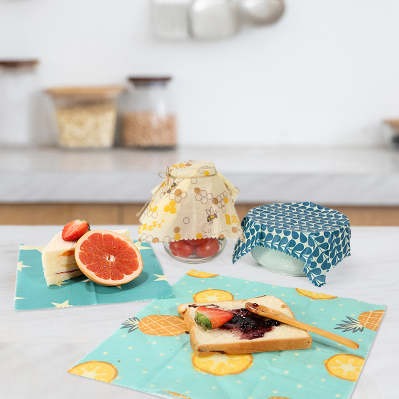 WEEDI 3Pack Reusable Beeswax W - đánh giá và giá Beeswax Food Wrap