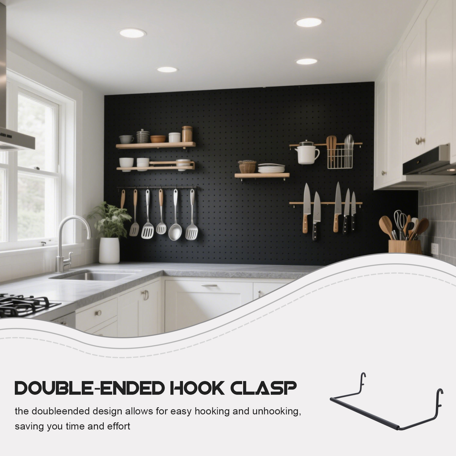 Pegboard Plastic Towel Holder  - đánh giá và giá Food Storage Home