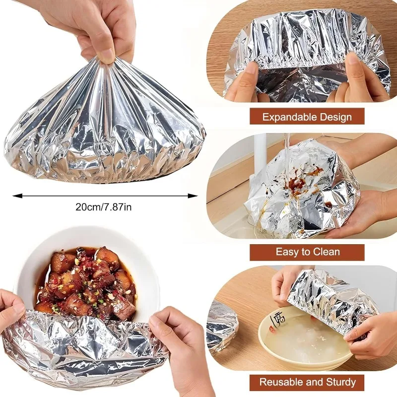 10/20PCS Aluminum Foil Cover H - đánh giá và giá Food Storage To Keep Warm