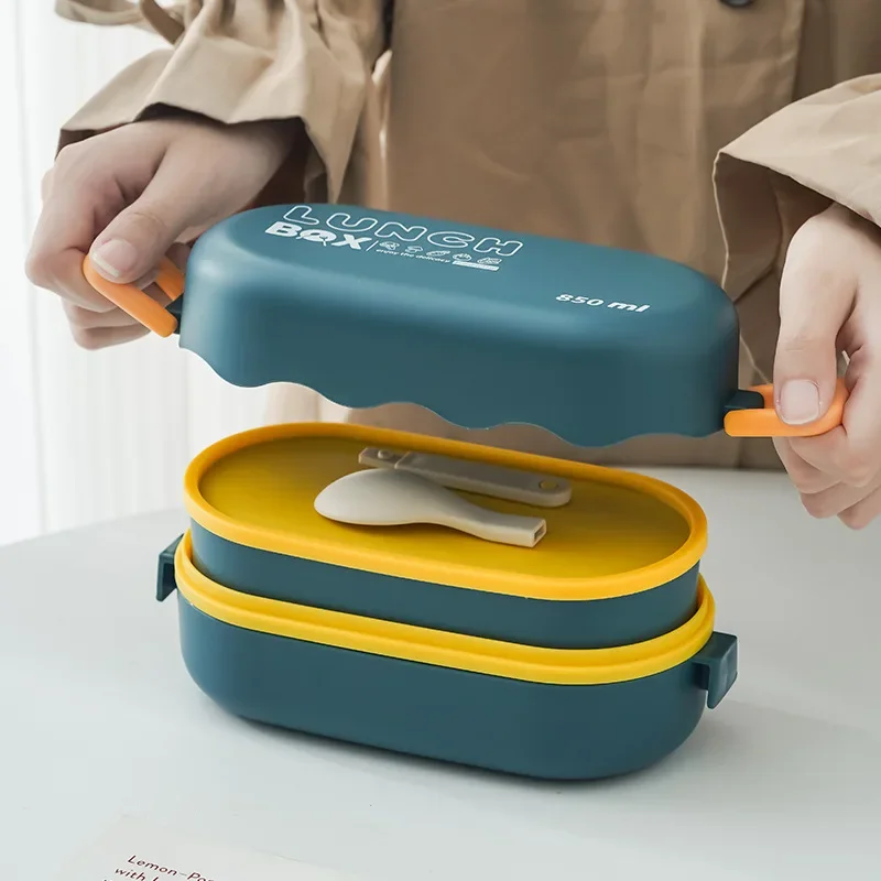 850ML Lunch Box Double-layer P - đánh giá và giá Food Storage Made Easy