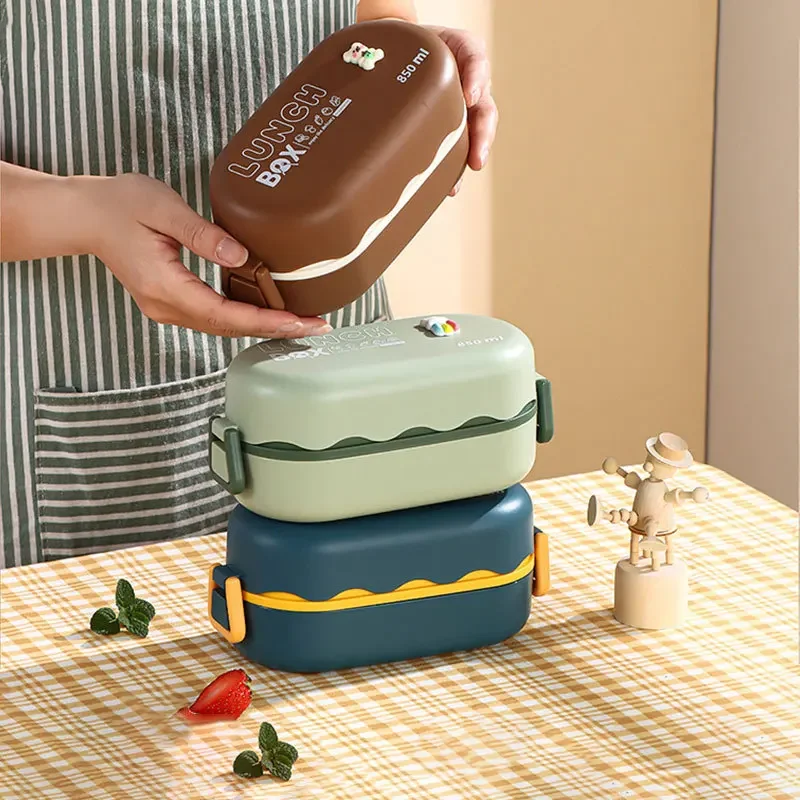 850ML Lunch Box Double-layer P - đánh giá và giá Food Storage Made Easy