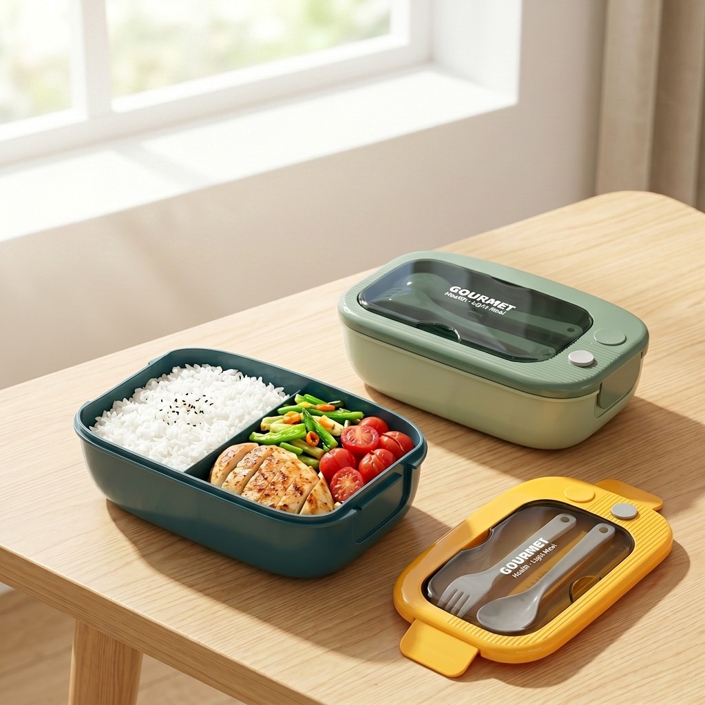 Microwavable Plastic Bento Box - đánh giá và giá Food Storage Made Easy