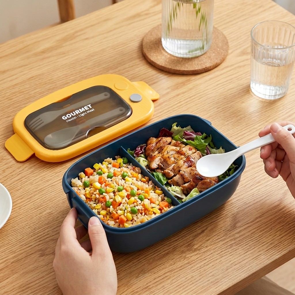 Microwavable Plastic Bento Box - đánh giá và giá Food Storage Made Easy