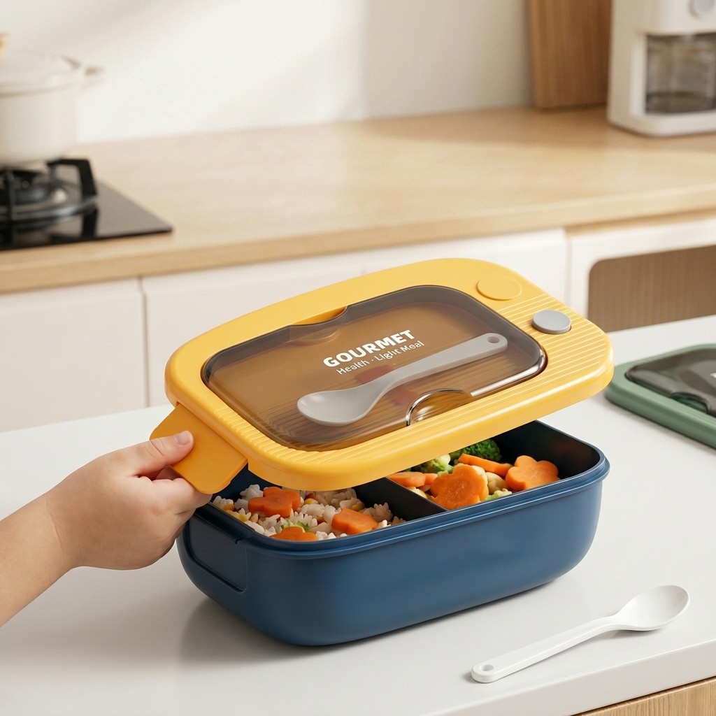 Microwavable Plastic Bento Box - đánh giá và giá Food Storage Made Easy