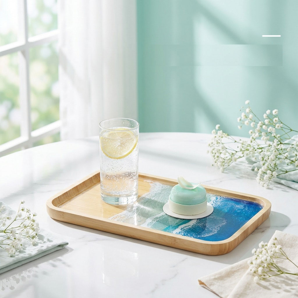 Epoxy Resin Ocean Art Decorati - đánh giá và giá Food Storage Room