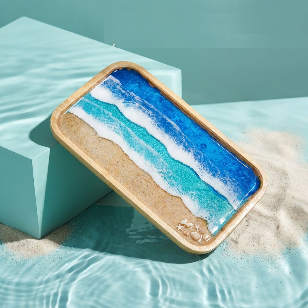 Epoxy Resin Ocean Art Decorati - đánh giá và giá Food Storage Room