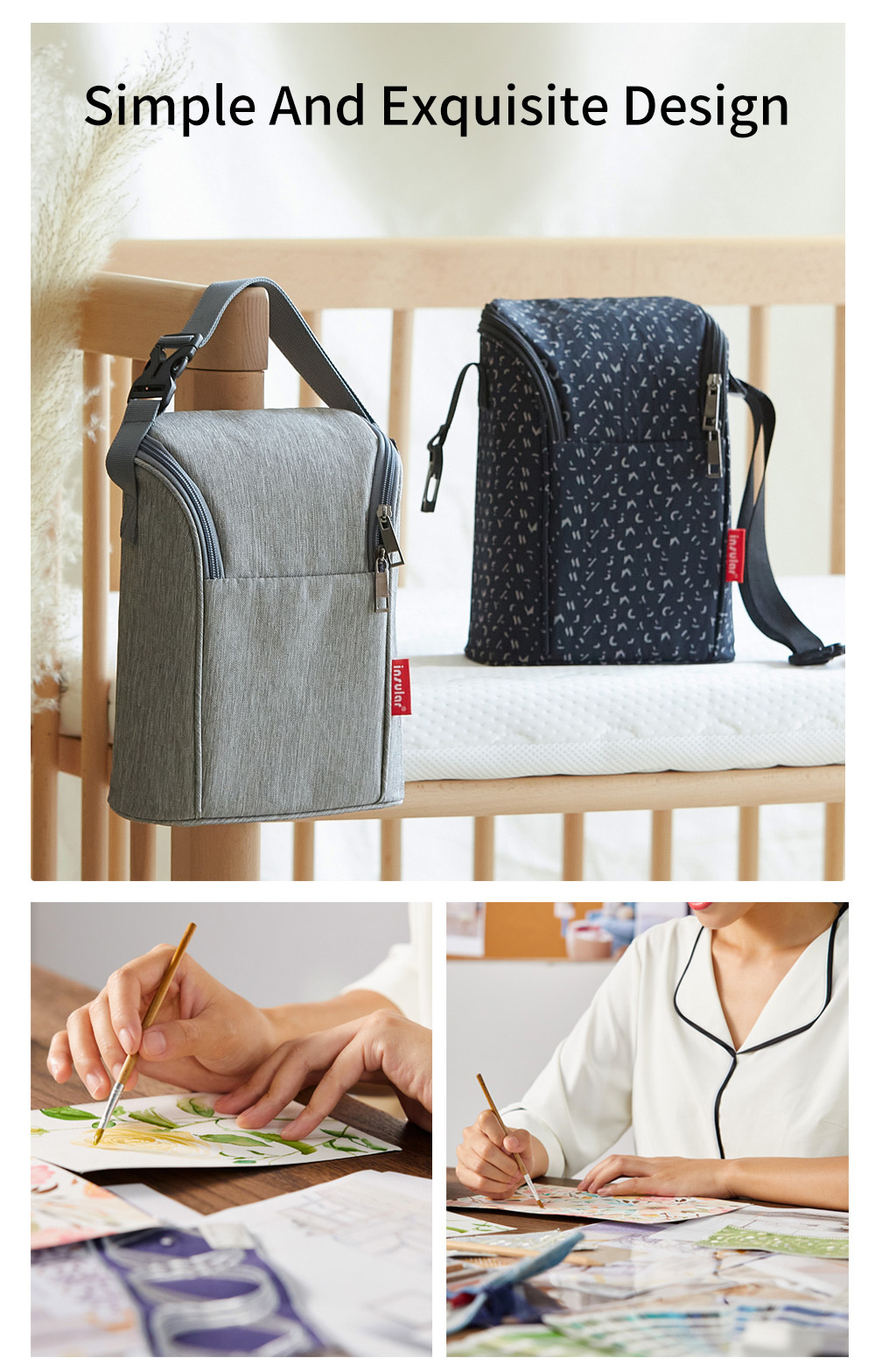 INSULAR Baby Thermal Bag Breas - đánh giá và giá Food Storage Moms