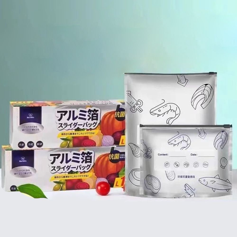 10Pcs/Bag Large Capacity Alumi - đánh giá và giá Food Storage Bag
