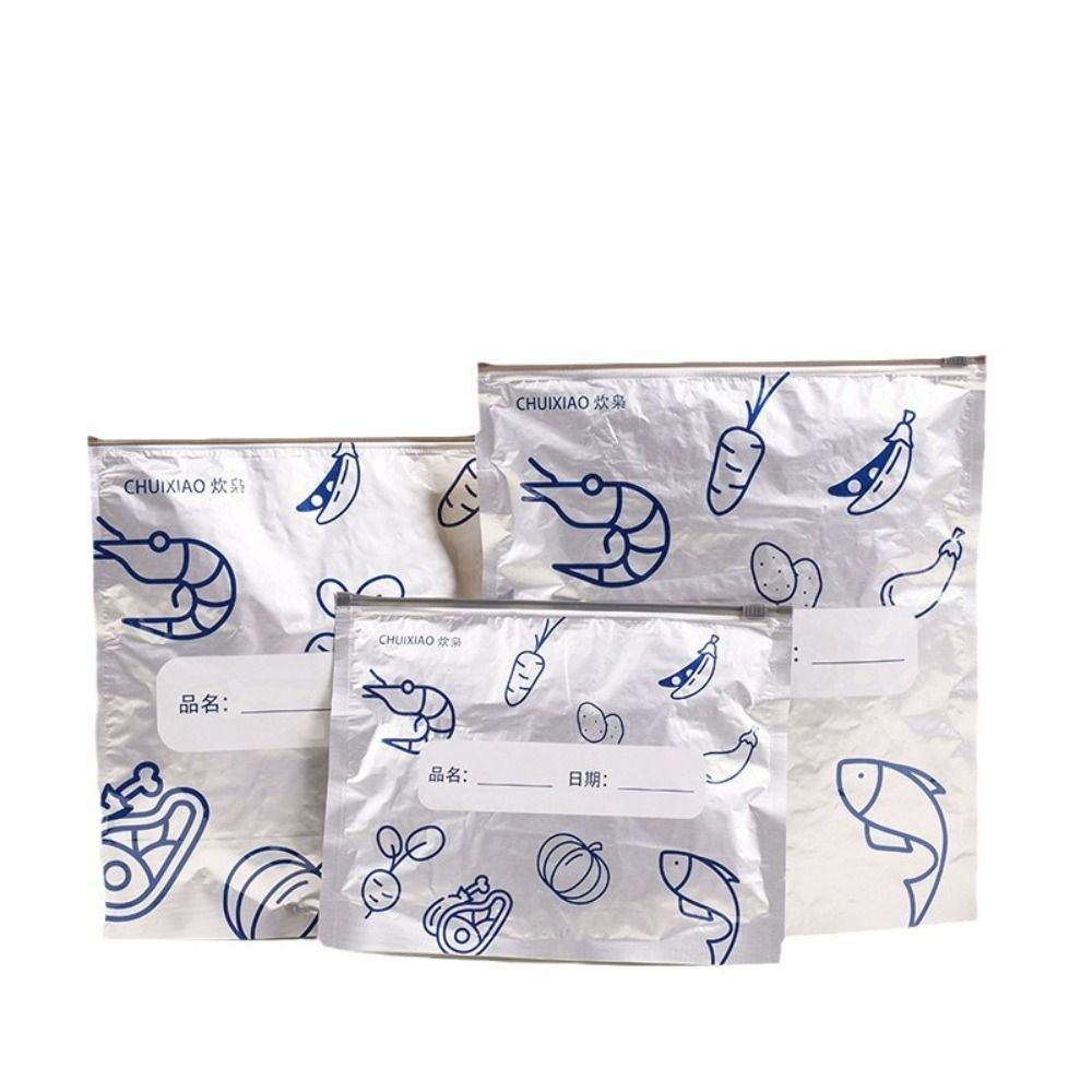 10Pcs/Bag Large Capacity Alumi - đánh giá và giá Food Storage Bag