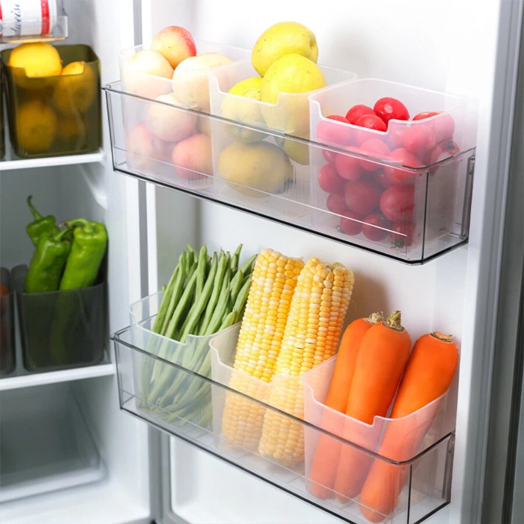 Reusable Clear Plastic Food St - đánh giá và giá Food Storage With Dividers