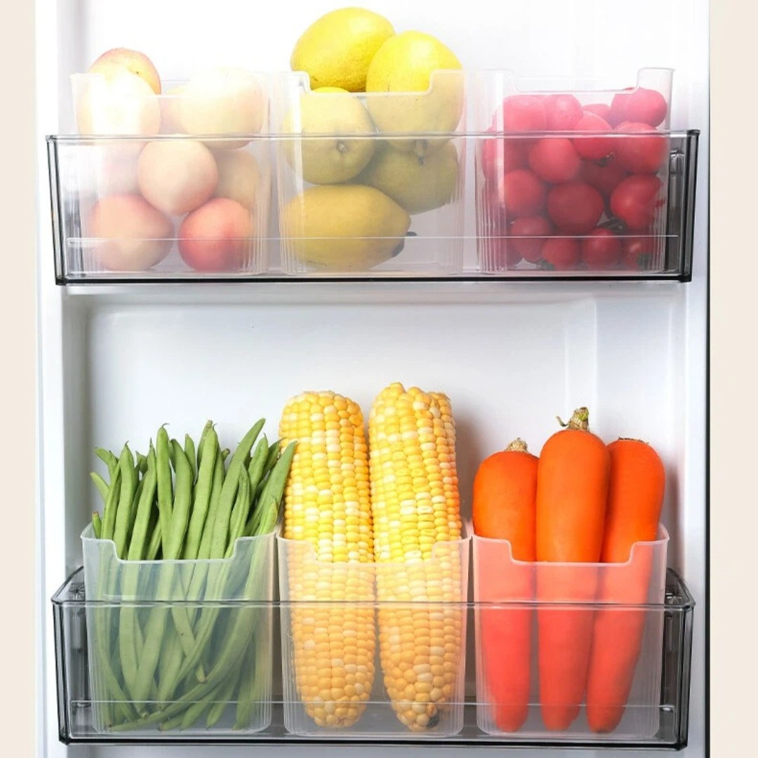 Reusable Clear Plastic Food St - đánh giá và giá Food Storage With Dividers