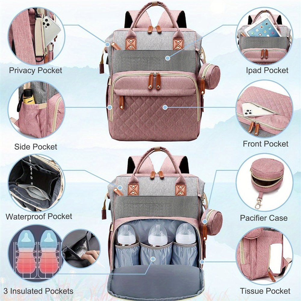 Diaper Bag Backpack Baby Bag,  - đánh giá và giá Food Storage Moms