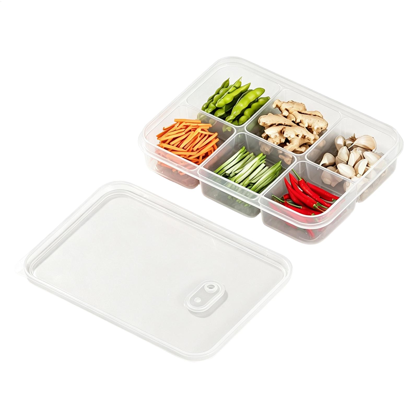 1PC Refrigerator Storage Box M - đánh giá và giá Food Storage With Dividers