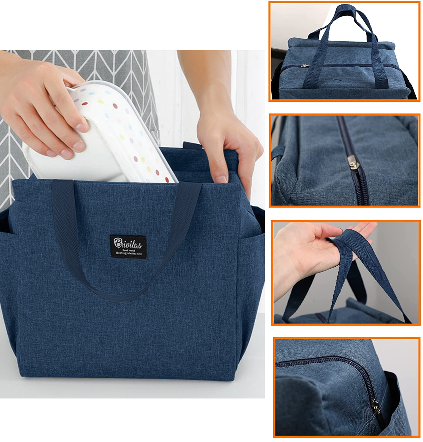 Portable Lunch Bag for Women H - đánh giá và giá Food Storage Moms