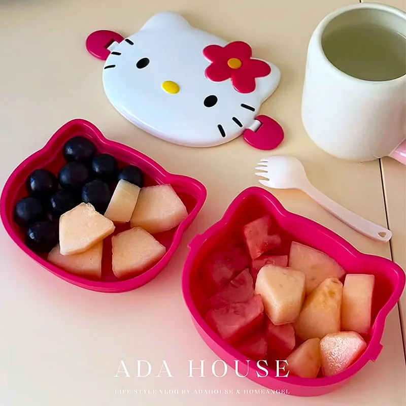 Cute Hello Kitty Shaped Lunch  - đánh giá và giá Food Storage Made Easy