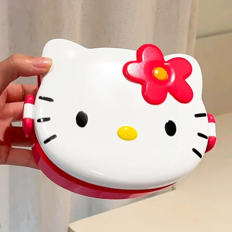 Cute Hello Kitty Shaped Lunch  - đánh giá và giá Food Storage Made Easy