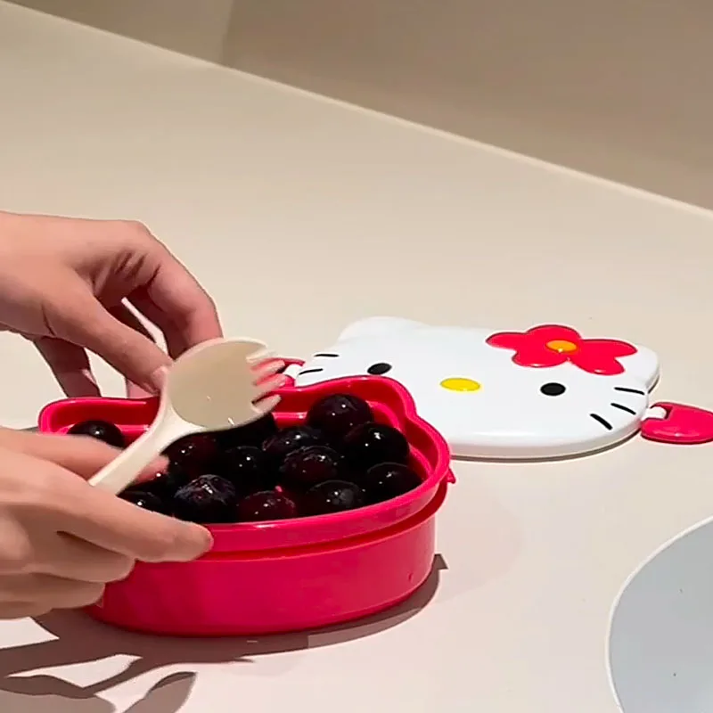 Cute Hello Kitty Shaped Lunch  - đánh giá và giá Food Storage Made Easy