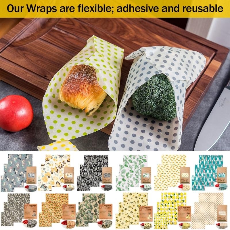 Thiết Thực Tươi Mát Giữ Sáp On - đánh giá và giá Beeswax Food Wrap