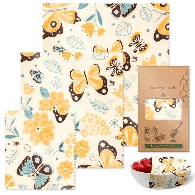 Thiết Thực Tươi Mát Giữ Sáp On - đánh giá và giá Beeswax Food Wrap